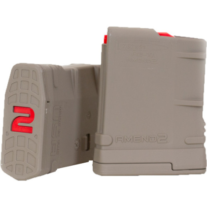 AMEND2 AR-10 SR-25 MAG 7.62X51 10 RD POLYMER FDE