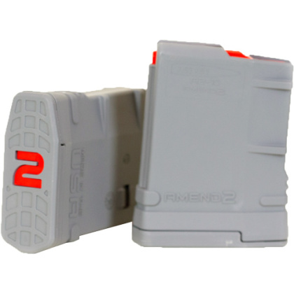 AMEND2 AR-10 SR-25 MAG 7.62X51 10 RD POLYMER GRAY