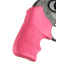 HOGUE GRIPS TAMER RUGER LCR PINK W/FINGER GROOVE