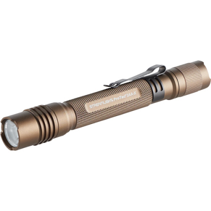 STREAMLIGHT PRO TAC 2AA-X USB FLASHLIGHT WHITE LED COYOTE