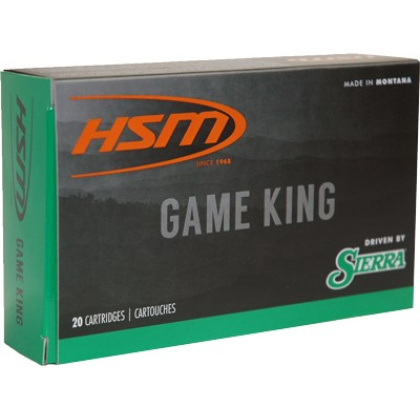 HSM 300 WIN MAG 180GR GAME KING 20RD 20BX/CS