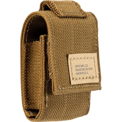 ZIPPO TACTICAL POUCH FOR WINDPROOF LIGHTERS COYOTE