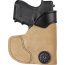 DESANTIS POCKET TUK HOLSTR RH IWB/POCKET LTHER J FRAME SUEDE