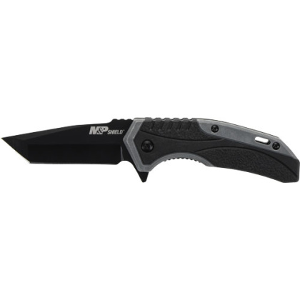S&W KNIFE M&P SHIELD 2.8" TANTO SPRING ASSIST BLACK