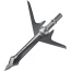 SLICK TRICK BROADHEAD RAPTOR TRICK MECHAN XBOW 100GR 2