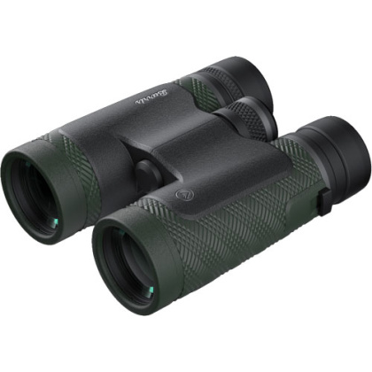 BURRIS BINOCULAR DROPTINE HD 10X42 ROOF PRISM GREEN/GRAY