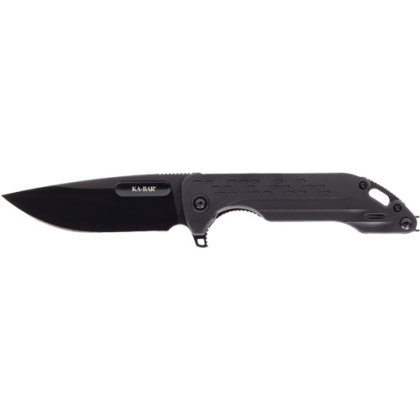 KA-BAR MARK 25 FOLDER 3.75" BLACK LINER LOCK D2