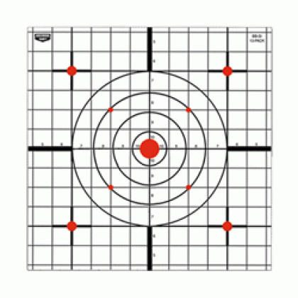 B/C TARGET EZE-SCORER PAPER 12" SIGHT-IN PAPER 13 TARGETS