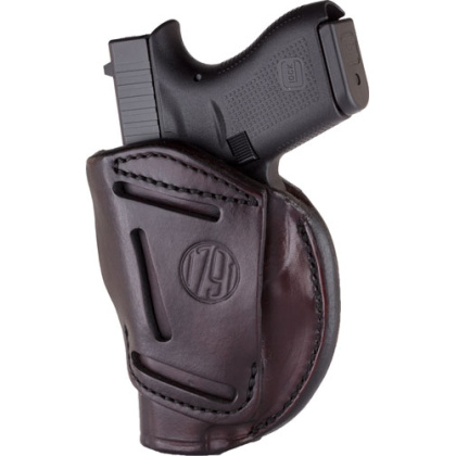 1791 HOLSTER 4-WAY IWB/OWB MUL FIT RH SZ1 1911 3-4" SIGNR BRN