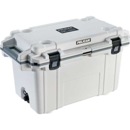 PELICAN COOLER IM 70 QUART ELITE WHITE/GRAY