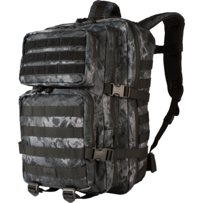 RED ROCK LARGE ASSAULT PACK PRYM1 BLACKOUT CAMO W/ WEBBING