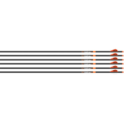 EASTON ARROW 6.5MM BOWHUNTER 300 W/2" BULLY VANES 6-PACK