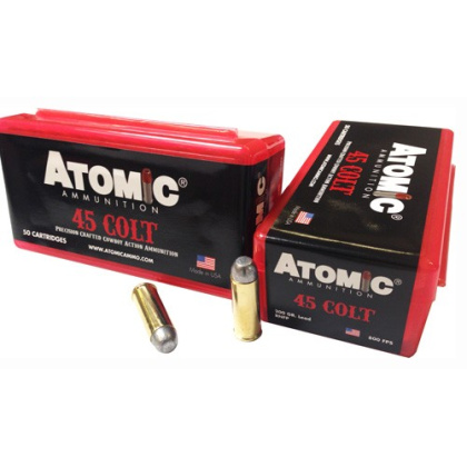 ATOMIC COWBOY 45 LC 200GR LEAD-RN FP 50RD 10BX/CS