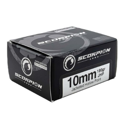SCORPION 10MM 180GR JHP 20RD 10BX/CS