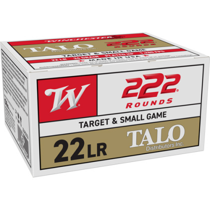 WINCHESTER 22LR 36GR LEAD-HP 222RD 10BX/CS TALO