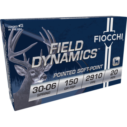 FIOCCHI 30-06 150GR PSP 20RD 10BX/CS