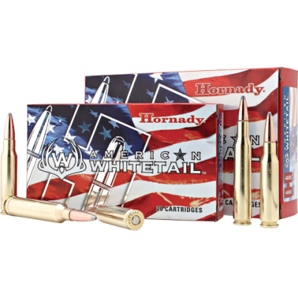 HORNADY WHITETAIL 243 WIN 100GR INTERLOCK 20RD 10BX/CS