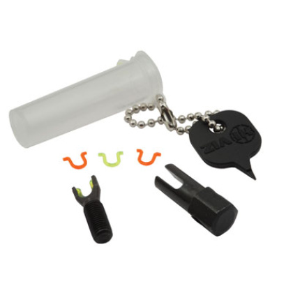 HIVIZ FRONT SIGHT AK47/74/AKM WITH RED+GREEN LITEPIPES