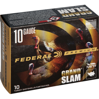 FEDERAL GRANDSLAM 10GA 3.5" 2OZ #4 10RD 5BX/CS