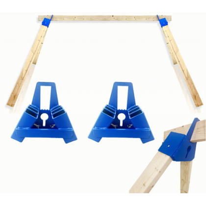 BASH TARGET STEEL TARGET STAND AR500 HORIZONTAL SAWHORSE STYL