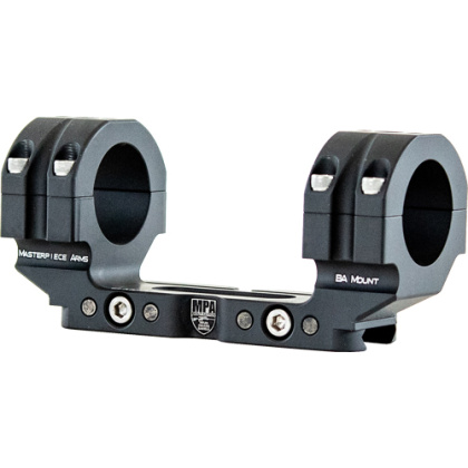 MPA SCOPE MOUNT BA 1-PC 30MM 1.060" 0 MOA BLACK