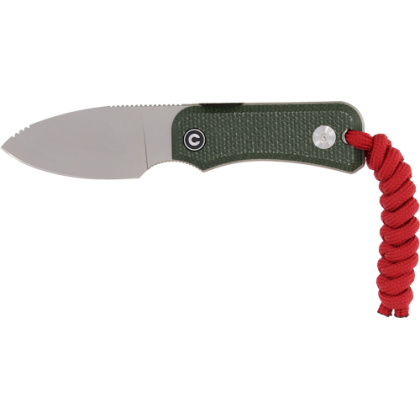 CIVIVI KNIFE BABY BANTER 2.39" GREEN CANVAS MICARTA/STONEWSH!