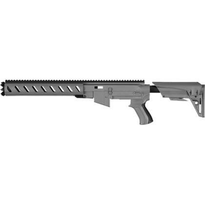 ADV TECH RUGER AR22 STOCK SYSTEM W/ 6 SIDED FOREND GRAY