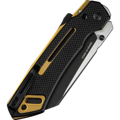 CIVIVI KNIFE BUSTER FG 4.2" BLACK GOARSE G10 SATIN FLAT