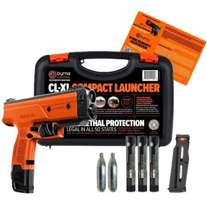 BYRNA CL-XL UNIVERSAL KIT ORANGE 7RD 12G BOOST 15 PROJ