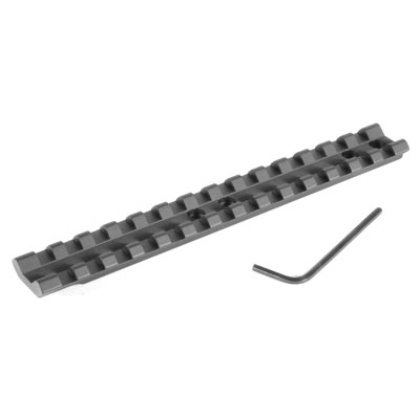 EGW SCOPE BASE MOSSBERG 500 PICATINNY RAIL W/#6& #8 SCREWS