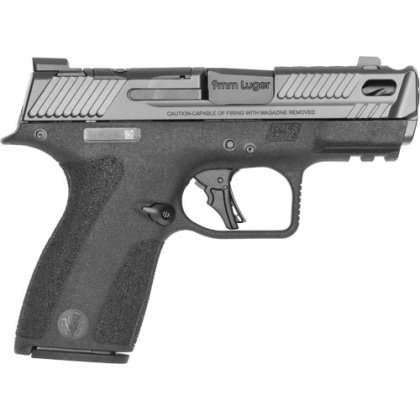 S&W PC M&P SHIELD X COMP 9MM 13/15 RD MAGS NO SAFTY 3.6" BL