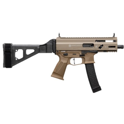 GRAND POWER STRIBOG SP9A3S 9MM 5" BBL 30 RD MAG W/BRACE FDE