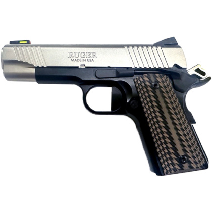 RUGER SR1911 CCO 9MM 7-SHOT 4.25" TWO-TONE (TALO) <