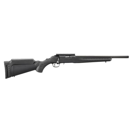 RUGER AMERICAN 22LR 10-SHOT 16.1" THREADED MATTE BLACK