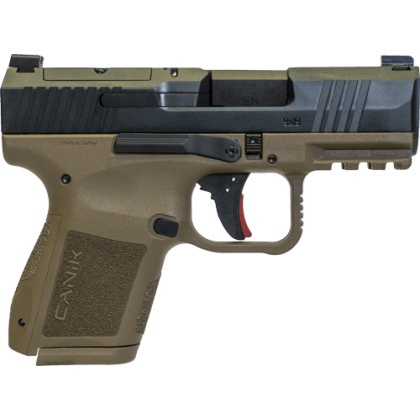 CANIK METE MC9 CALI 9MM 3.18" BBL. OR FS 2-10RD BLACK/FDE