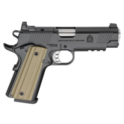 SPRINGFIELD 1911 OPERATOR AOS 9MM 4.25" 9RD TRIUTIUM BLACK