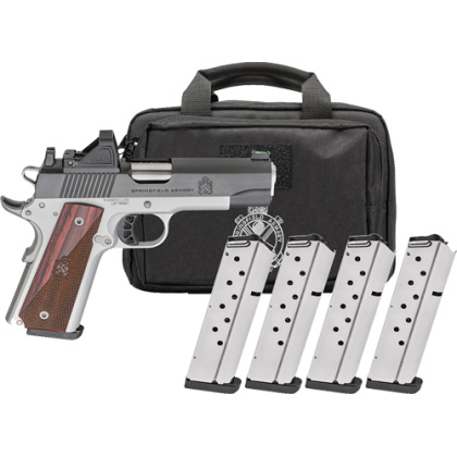 SPRINGFIELD 1911 RONIN 9MM 4.25" 9RD 4 MAGS GEAR PAC