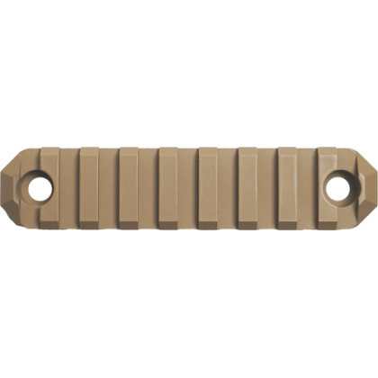 GROVTEC RAIL M-LOK 9 SLOT 3.8" COYOTE TAN CERAKOTE