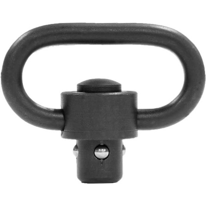 GROVTEC SINGLE HD PUSH BUTTON SWIVEL BLACK NITRIDE 1.25" 1PK