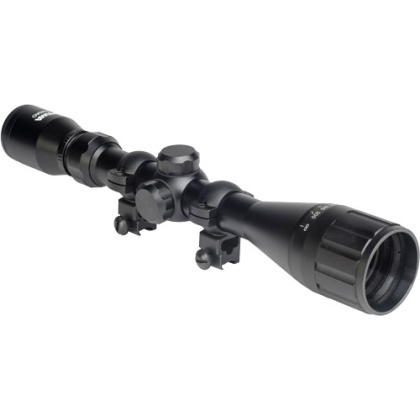 HATSAN OPTIMA 3-9X40 AO AIRGUN SCOPE W/RINGS & CAPS**