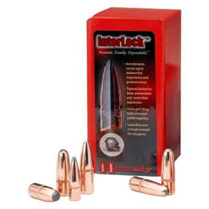 HORNADY BULLETS 30 CAL .308 165GR JSP-BT 100CT 15BX/CS