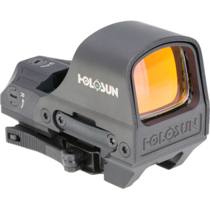 HOLOSUN 510 OPEN REFLEX GREEN MULTI RETICLE SOLAR W/QD MOUNT