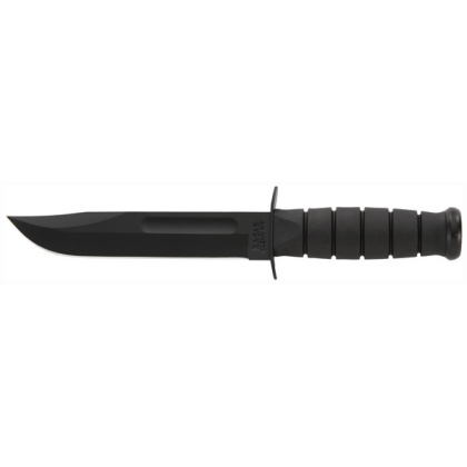 KA-BAR FIGHTING/UTILITY KNIFE 7" W/PLASTIC SHEATH BLACK