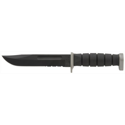 KA-BAR D2 EXTREME KNIFE 7" SERR W/PLASTIC SHEATH