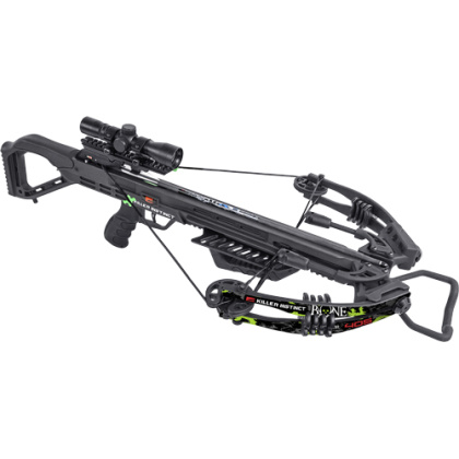KILLER INSTINCT BONE COLLECTOR 405FPS CROSSBOW KIT W/ SCOPE