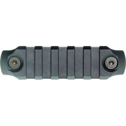 BCM RAIL SECTION--NYLON KEYMOD 3" RAIL BLACK