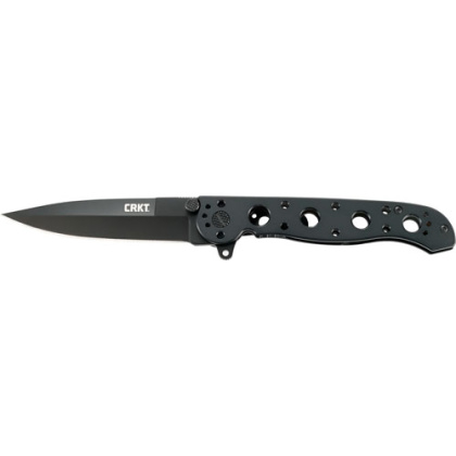 CRKT M16-03KS 3.5" PLAIN EDGE SPEAR POINT BLACK BLADE