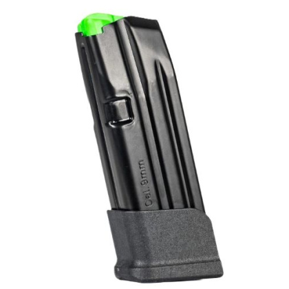 MEC-GAR MAG GLOCK 26 9MM 15RD EXTENDED POLYMER BLACK