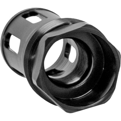 WOLFPACK ARMORY NIGHT HOWLER FLASH HIDER 1/2X28 NITRIDE BLK
