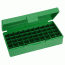 MTM AMMO BOX 45ACP/40SW/10MM 50-ROUNDS FLIP TOP STYLE GREEN